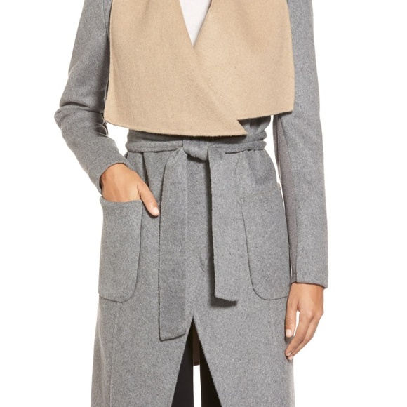 bcbg wrap coat